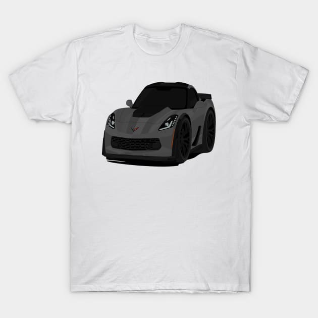 Z06 DARK-GREY T-Shirt by VENZ0LIC